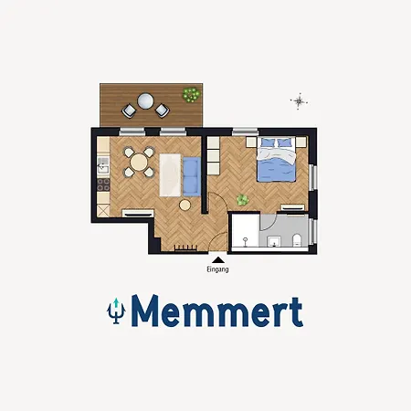 アパート Meermann Juist *