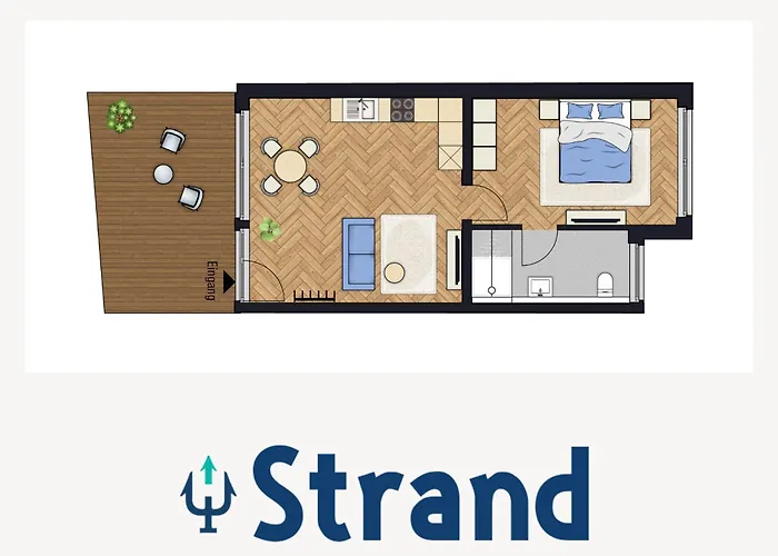 Apartamento Feine Küsten - Kantine&Apartmenthaus ForkenHannes Juist